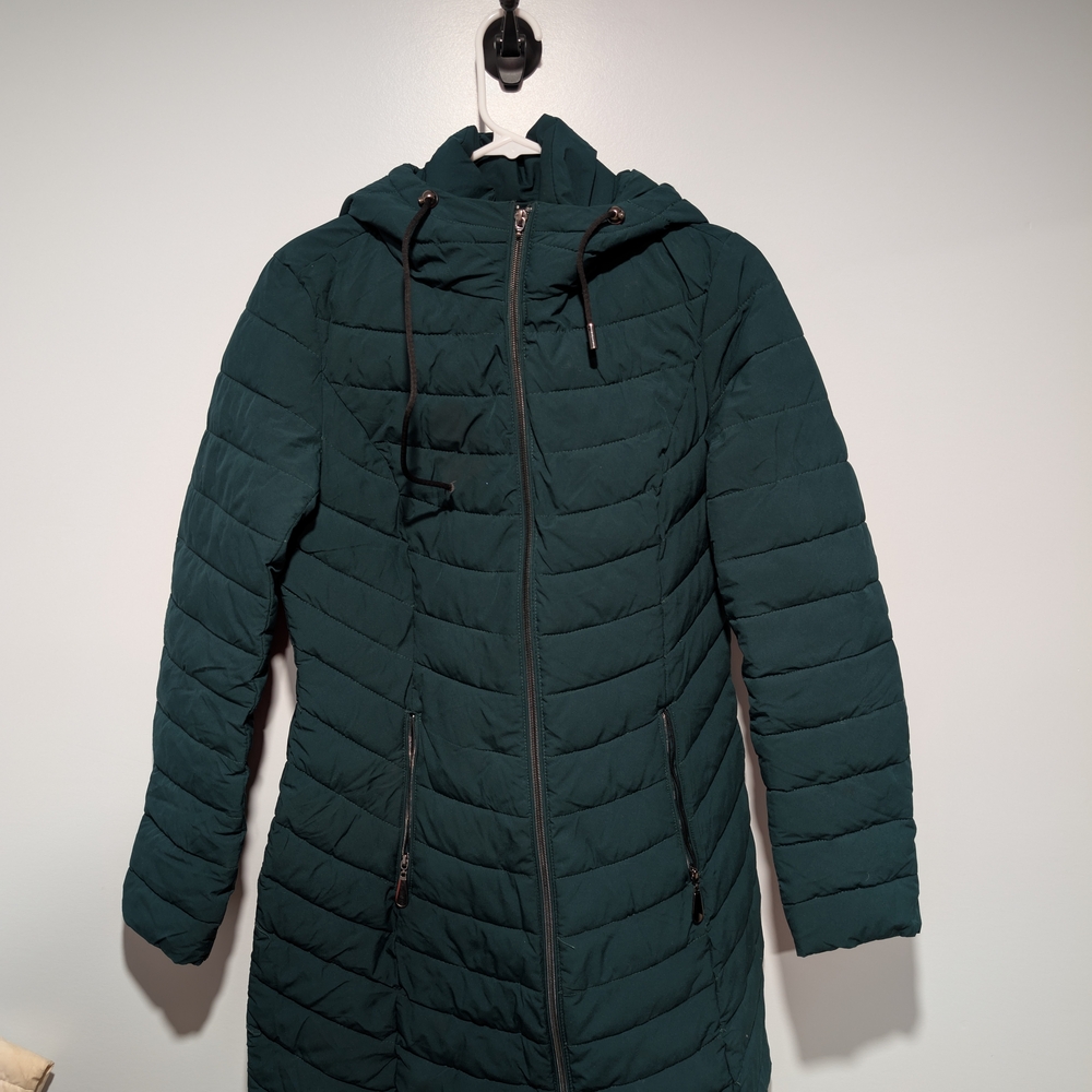 a.n.a Women's Puffer Jacket - Deep Teal